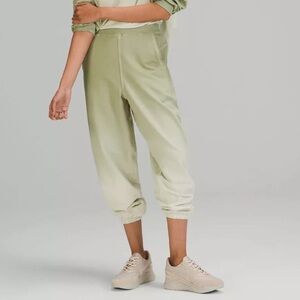Lululemon Super High-Rise Jogger Green Fern Ombré Wash